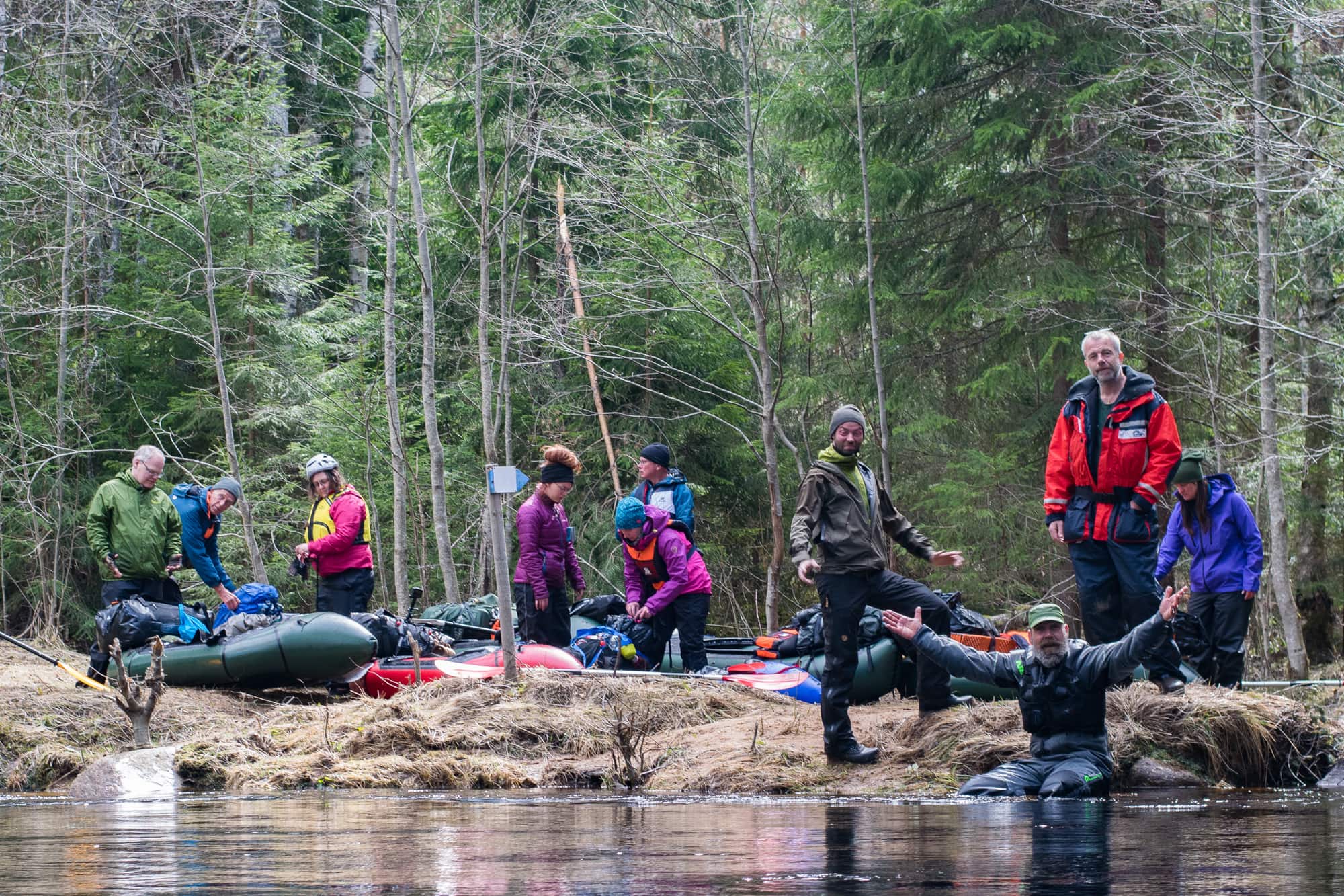 Packrafting äventyr