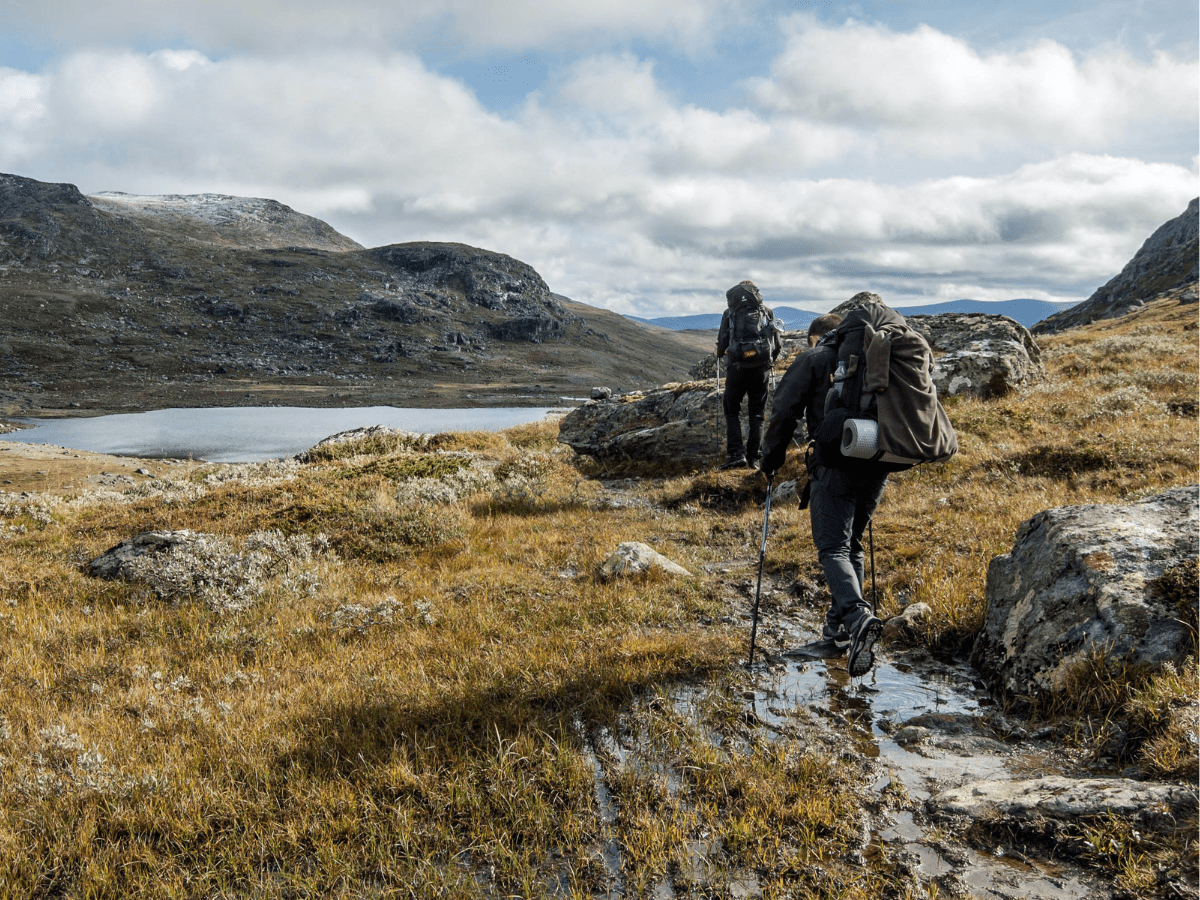 Vandringsled i svenska fjällen